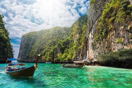 La belleza de Tailandia y extensión a la playa